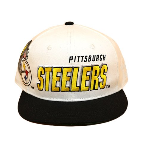 STEELERS Embroidered Team Cotton Color Block High-end Snapback Cap