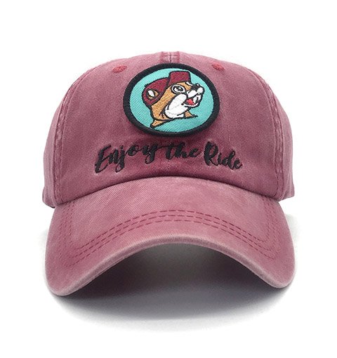 Fashion Washed Cotton Patch Baseball Cap