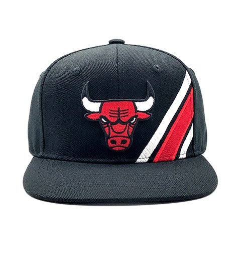 Black High-end 3D Bull Embroidered Cotton Team Snapback Cap